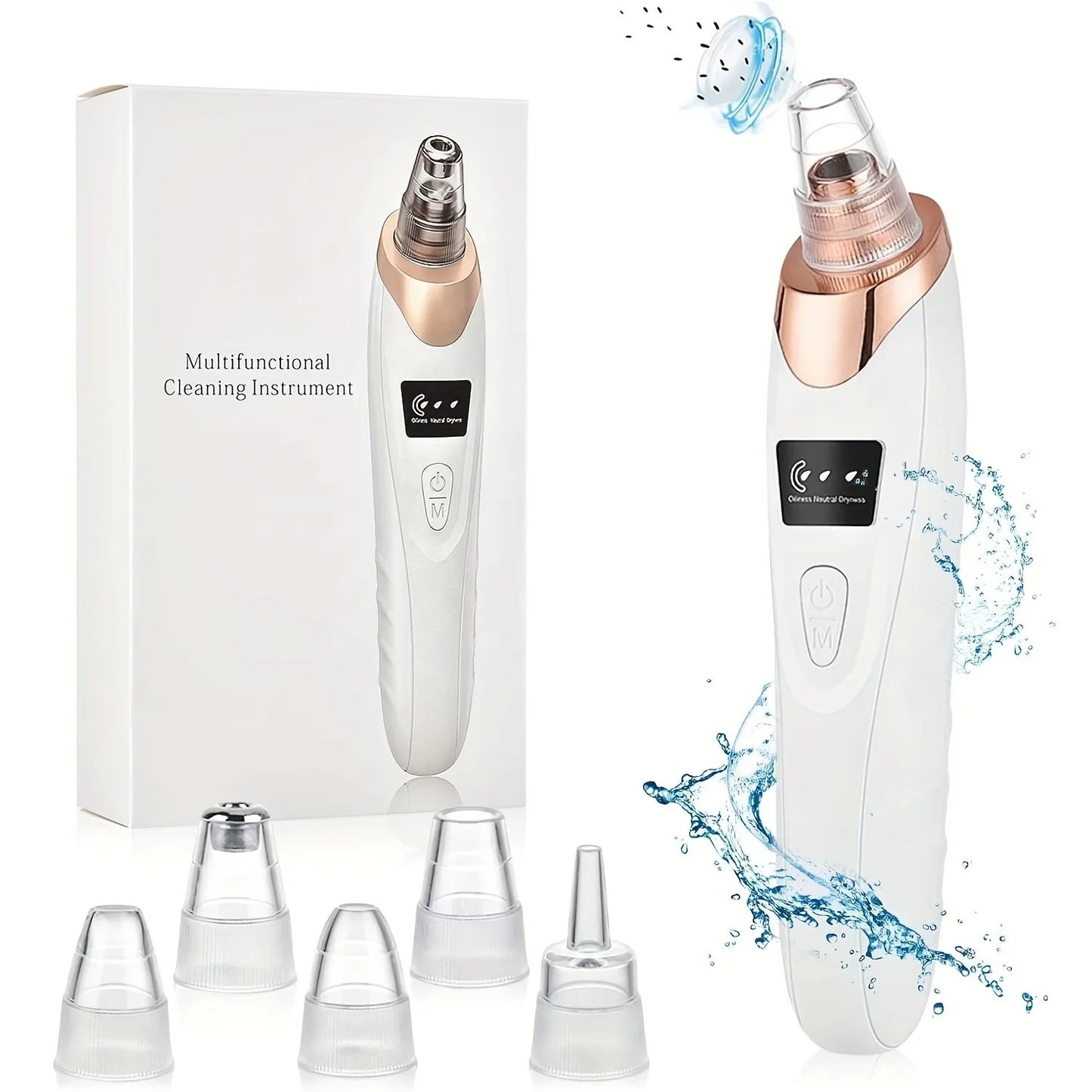Blackheads, Whiteheads & Face Pores Cleaner & Suction Machine
